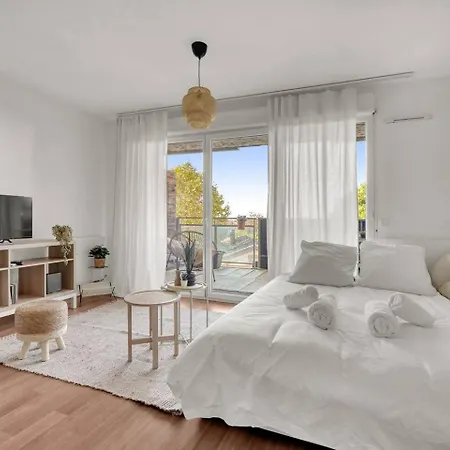 Apartment Cocon Urban - Parking - Proche Metro - Balcon *